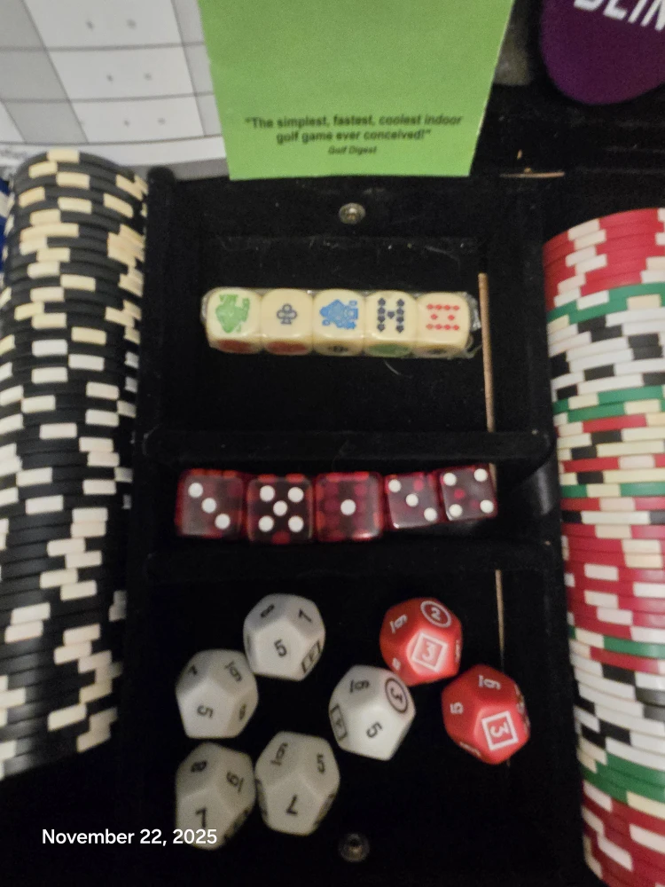 Professional Poker Set, Clay Chips - photo 3