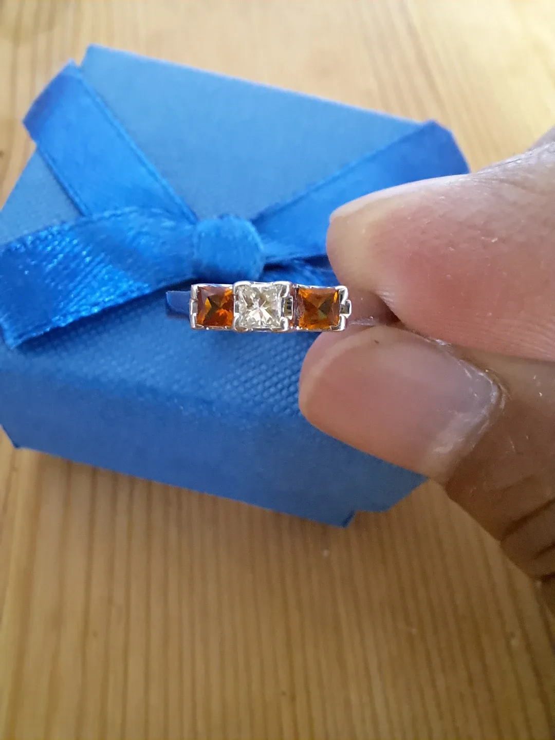 14k Gold Ring with Gemstones - 2.76g image indicator(9)