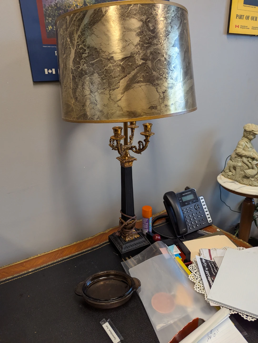 Office Chair - Brown Leather - photo 2