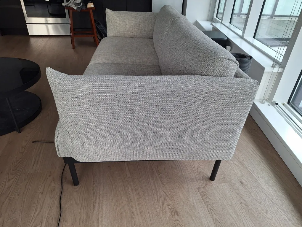Ikea light grey couch applaryd image indicator(5)