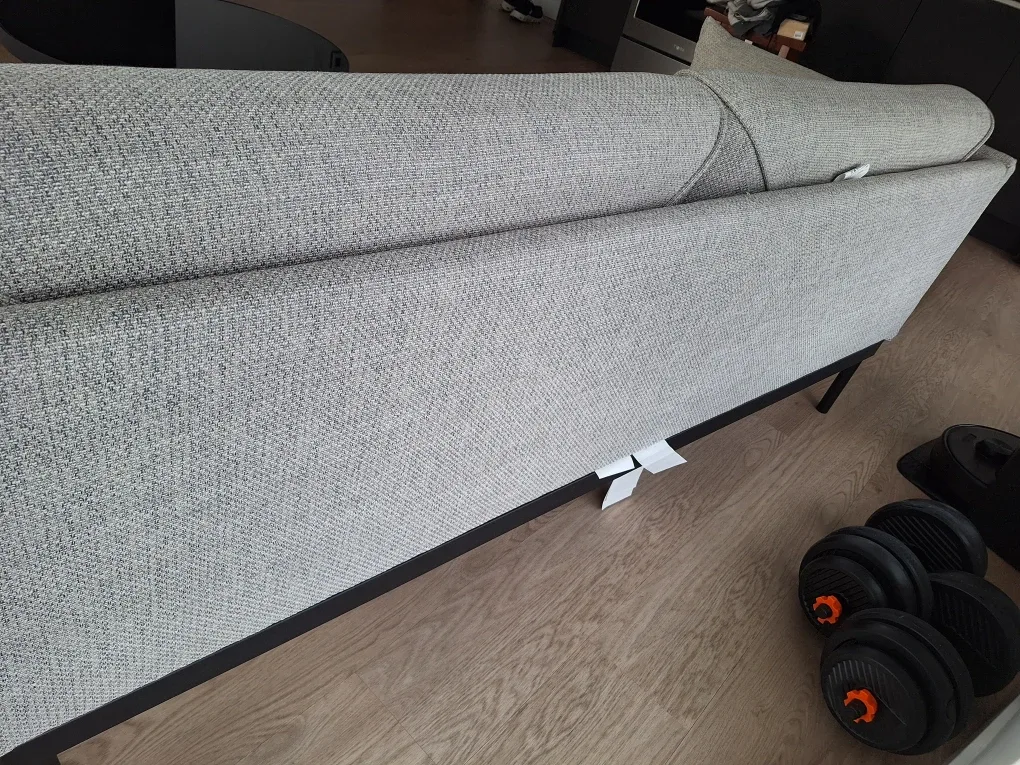 Ikea light grey couch applaryd image indicator(6)