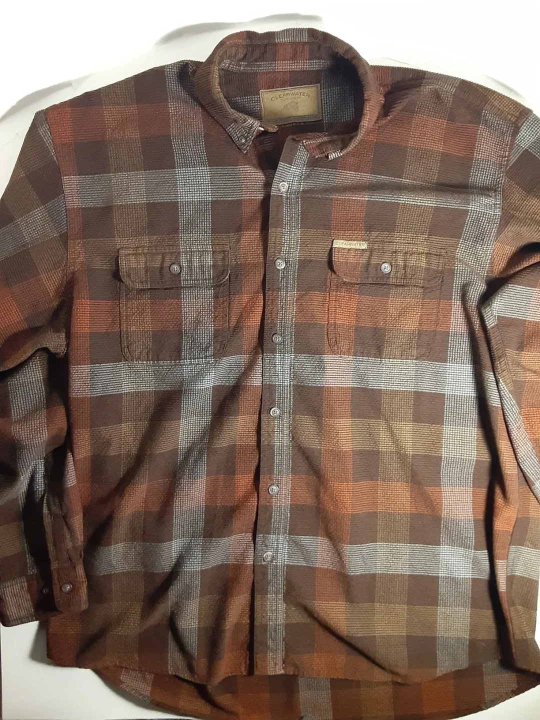 Clearwater Outfitters - Plaid Flannel Long Sleeve Shirt | S: XL image indicator(2)