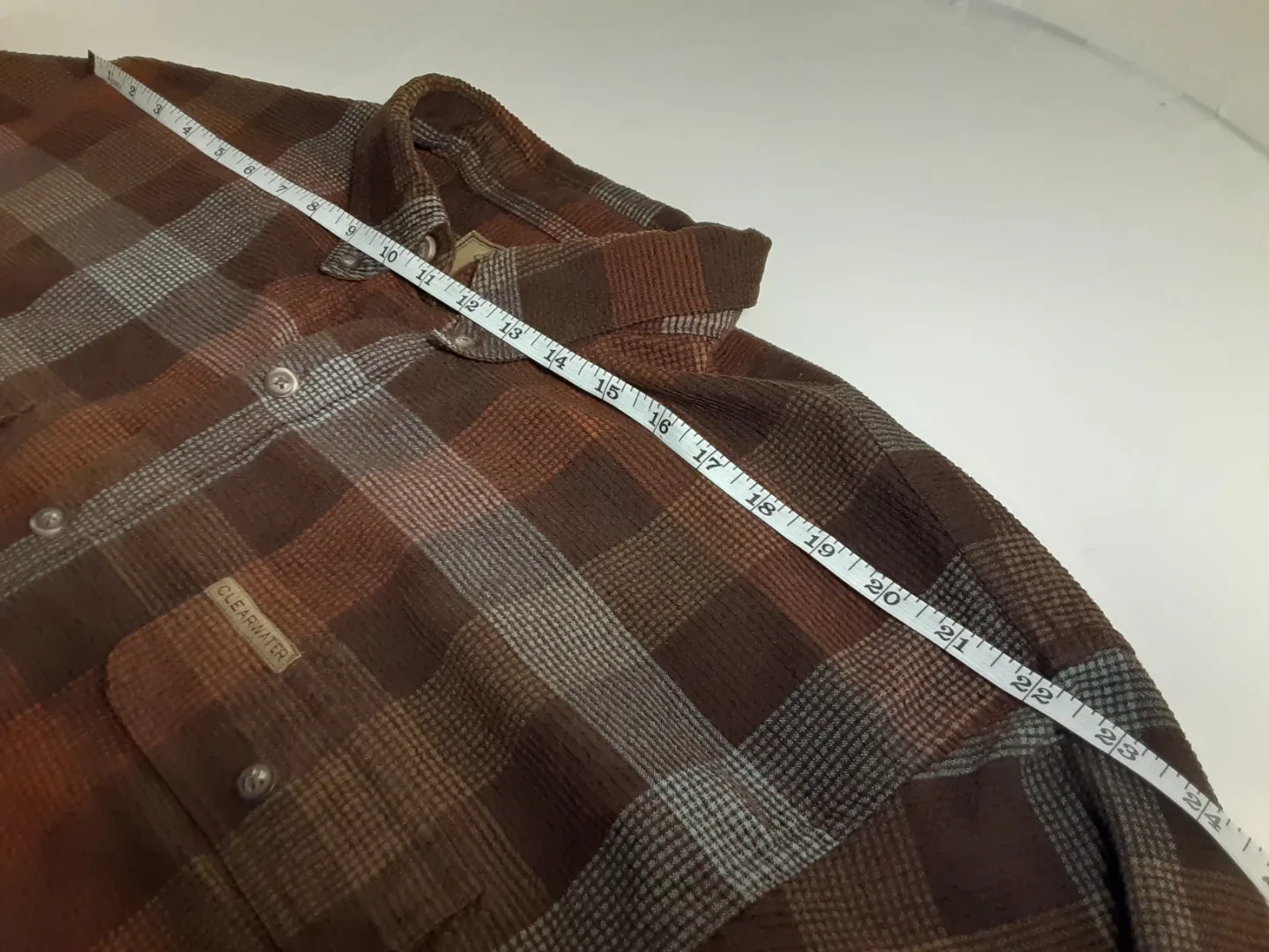 Clearwater Outfitters - Plaid Flannel Long Sleeve Shirt | S: XL image indicator(8)