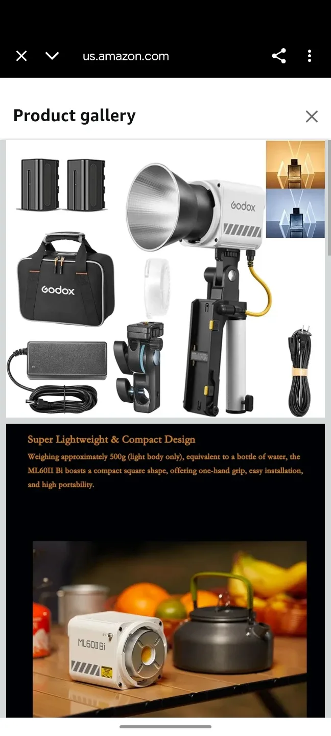 Godox ML60II Bi Adaptable Lighting thumbnail