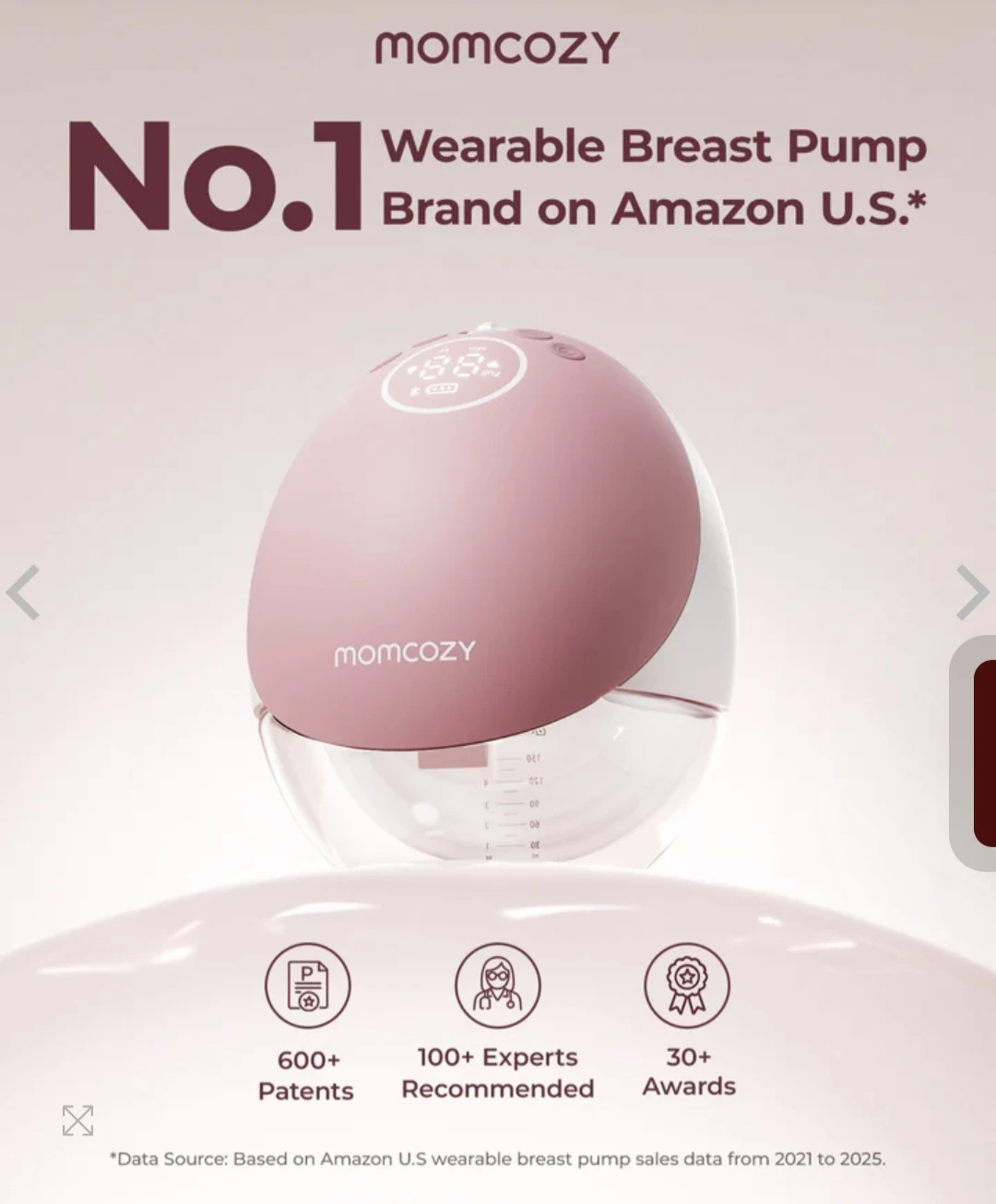Momcozy Mobile Flow Breast Pump Set 2 Pumps - photo 4
