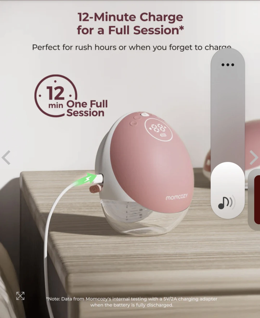 Momcozy Mobile Flow Breast Pump Set 2 Pumps - photo 5