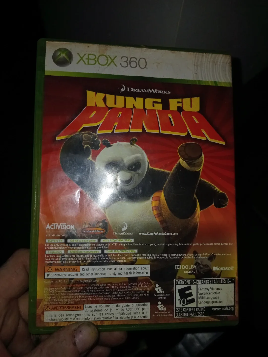 Xbox 360 LEGO Indiana Jones/Kung Fu Panda Game image indicator(4)