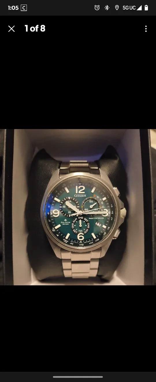 Citizen Eco-Drive Atomic Time AT8020-54L