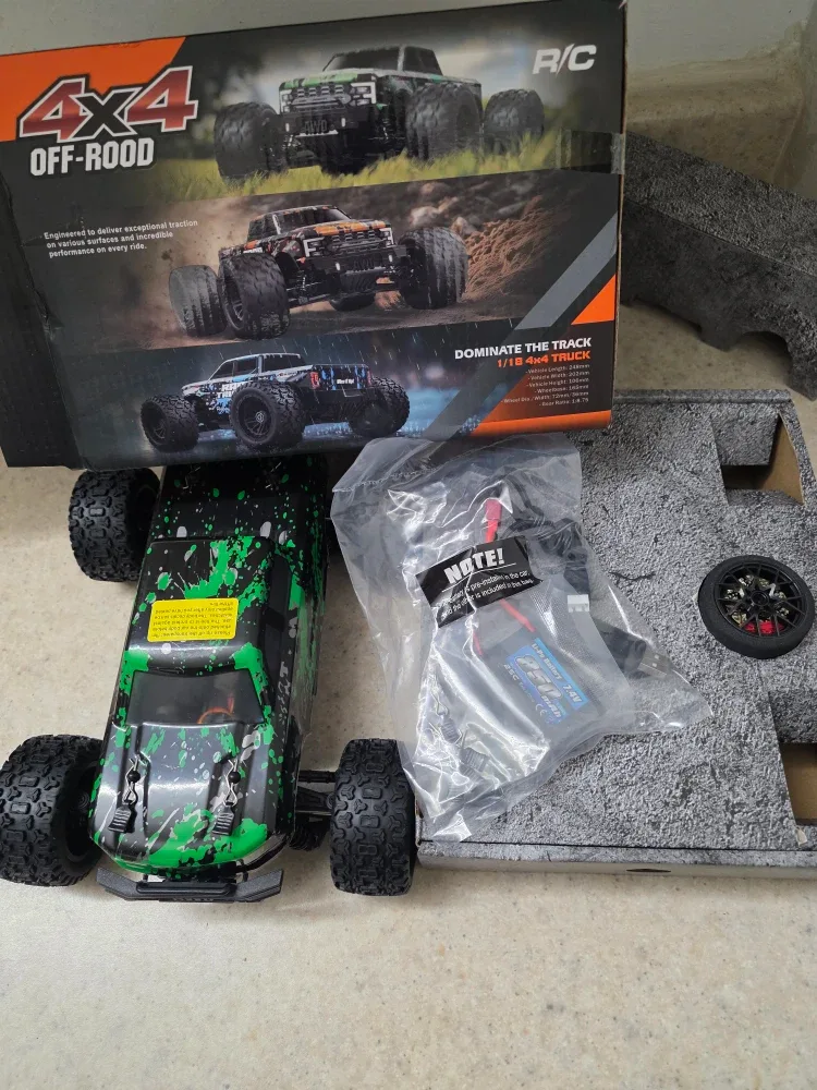 HAIBAOXING 18859E 1/18 4x4 RC Truck - New in box image indicator(6)