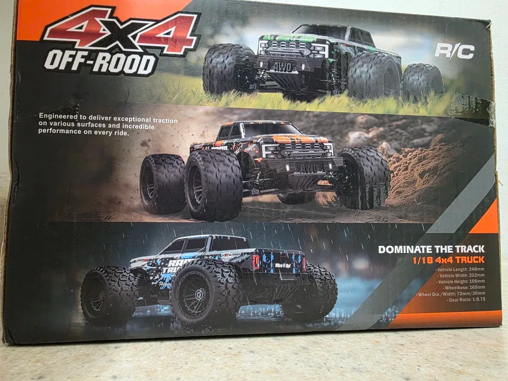 HAIBAOXING 18859E 1/18 4x4 RC Truck - New in box image indicator(9)