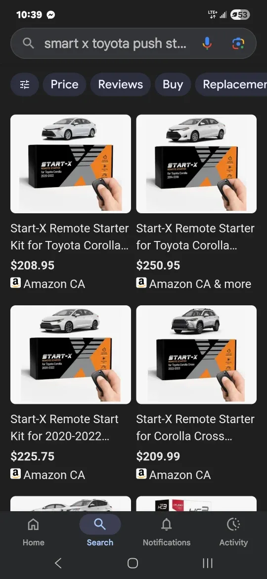 START-X Remote Starter Kit for Toyota Corolla 2020-2022 image indicator(3)
