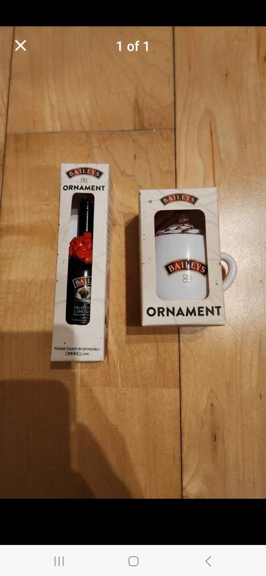 Baileys Christmas Decorations/Ornaments