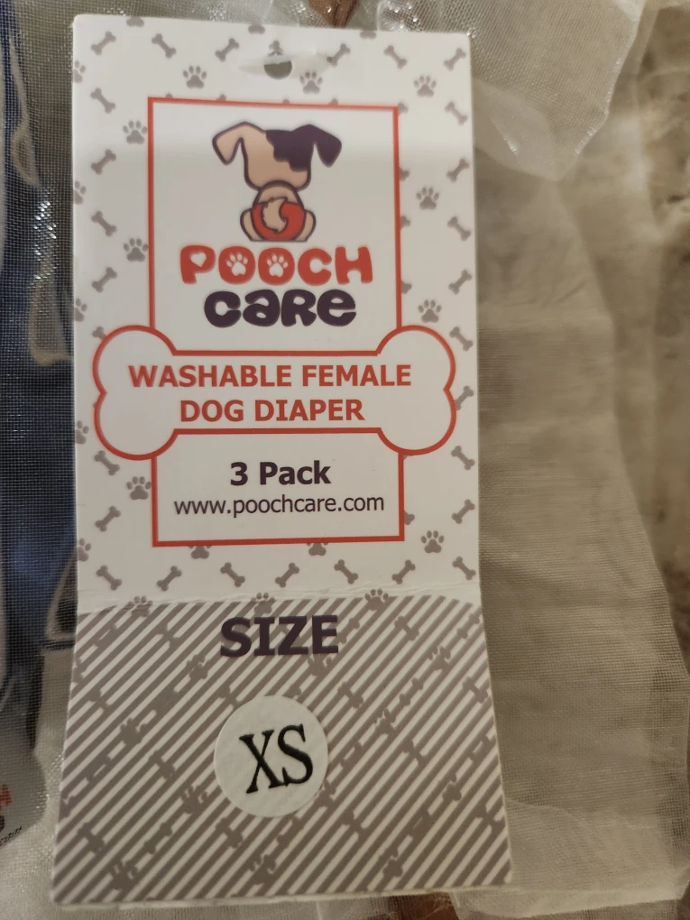 New Washable Female Dog Diaper - XS-S - photo 4