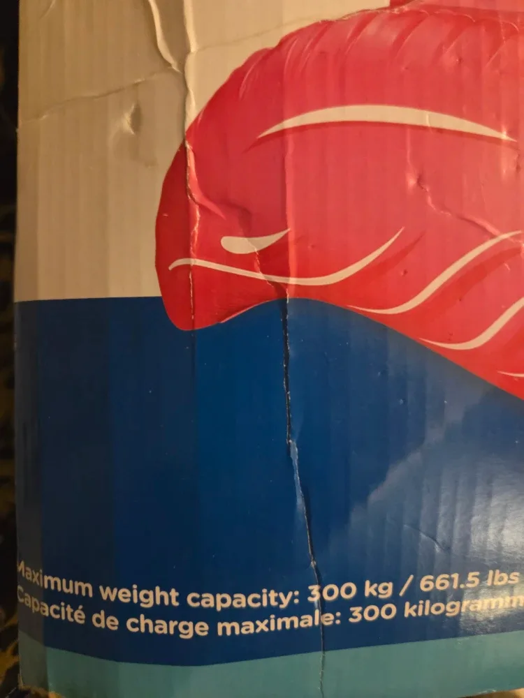 Summer Waves Flamingo Pool Float - Like New! image indicator(3)