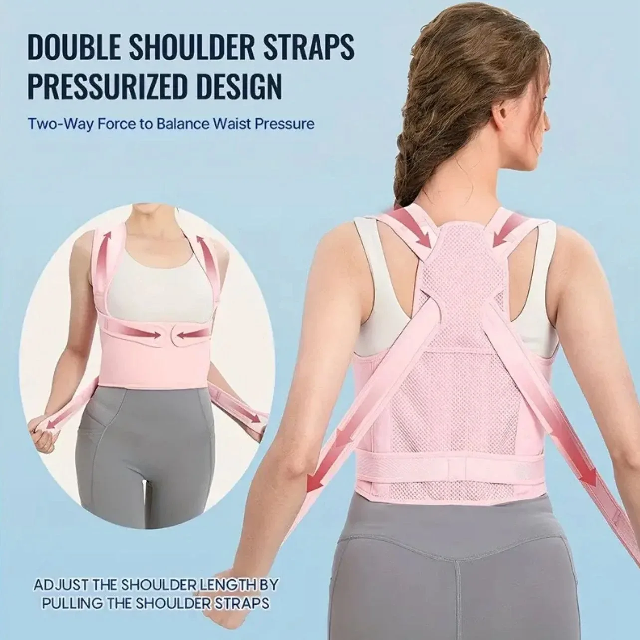 Pink Posture Corrector image indicator(2)