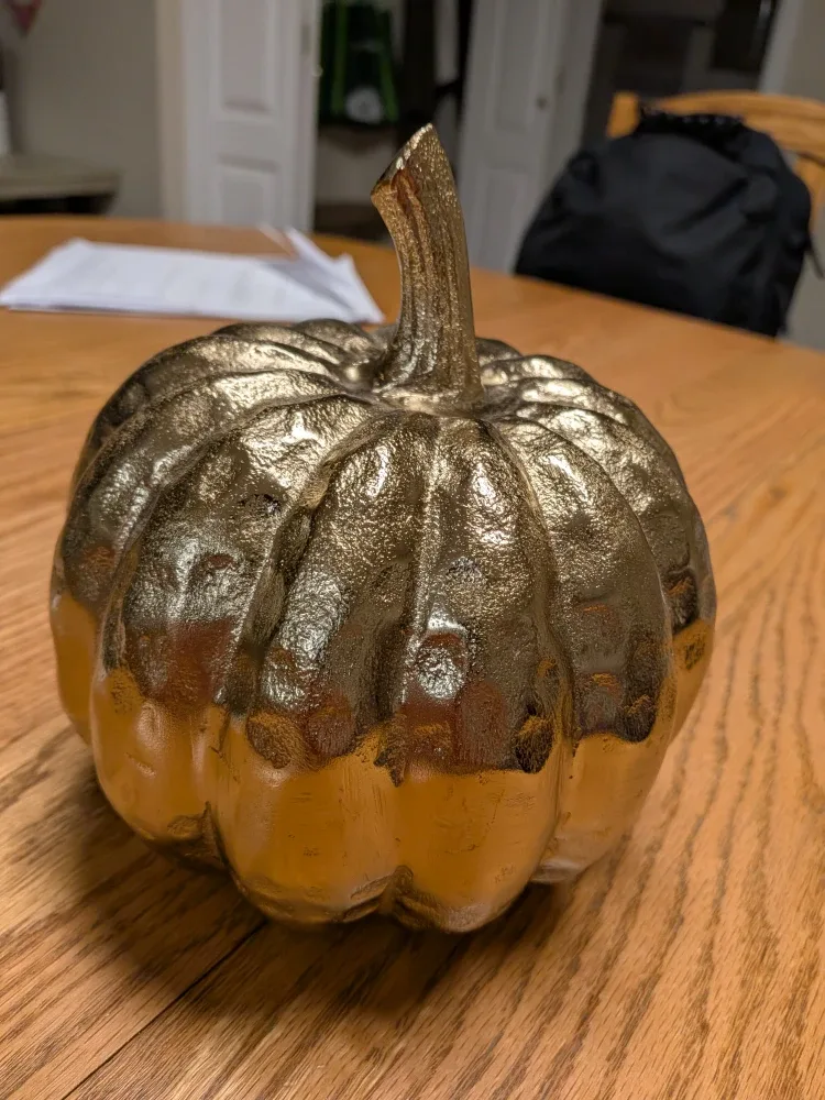 Green Glass Pumpkin Decor image indicator(6)