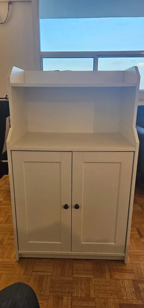 IKEA Hemnes White Cabinet with Doors image indicator(2)