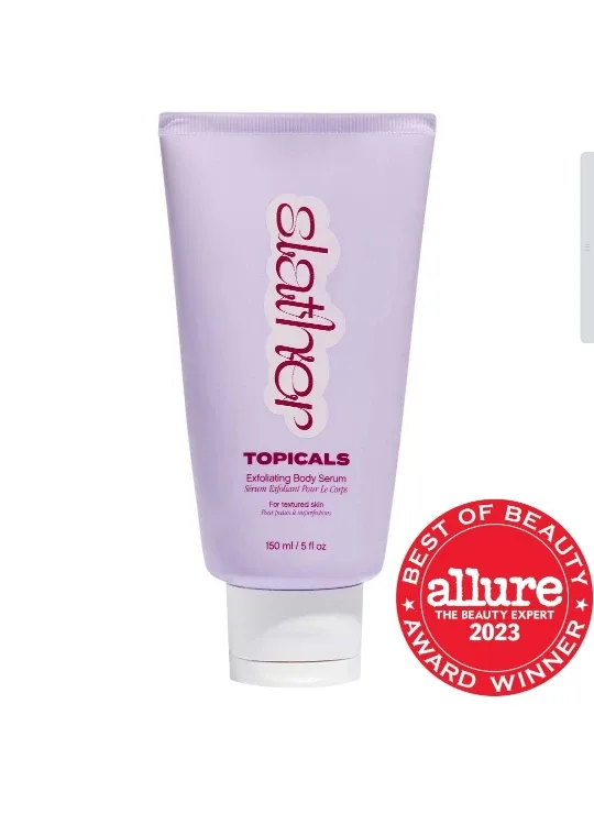 Topicals Slather Exfoliating Body Serum