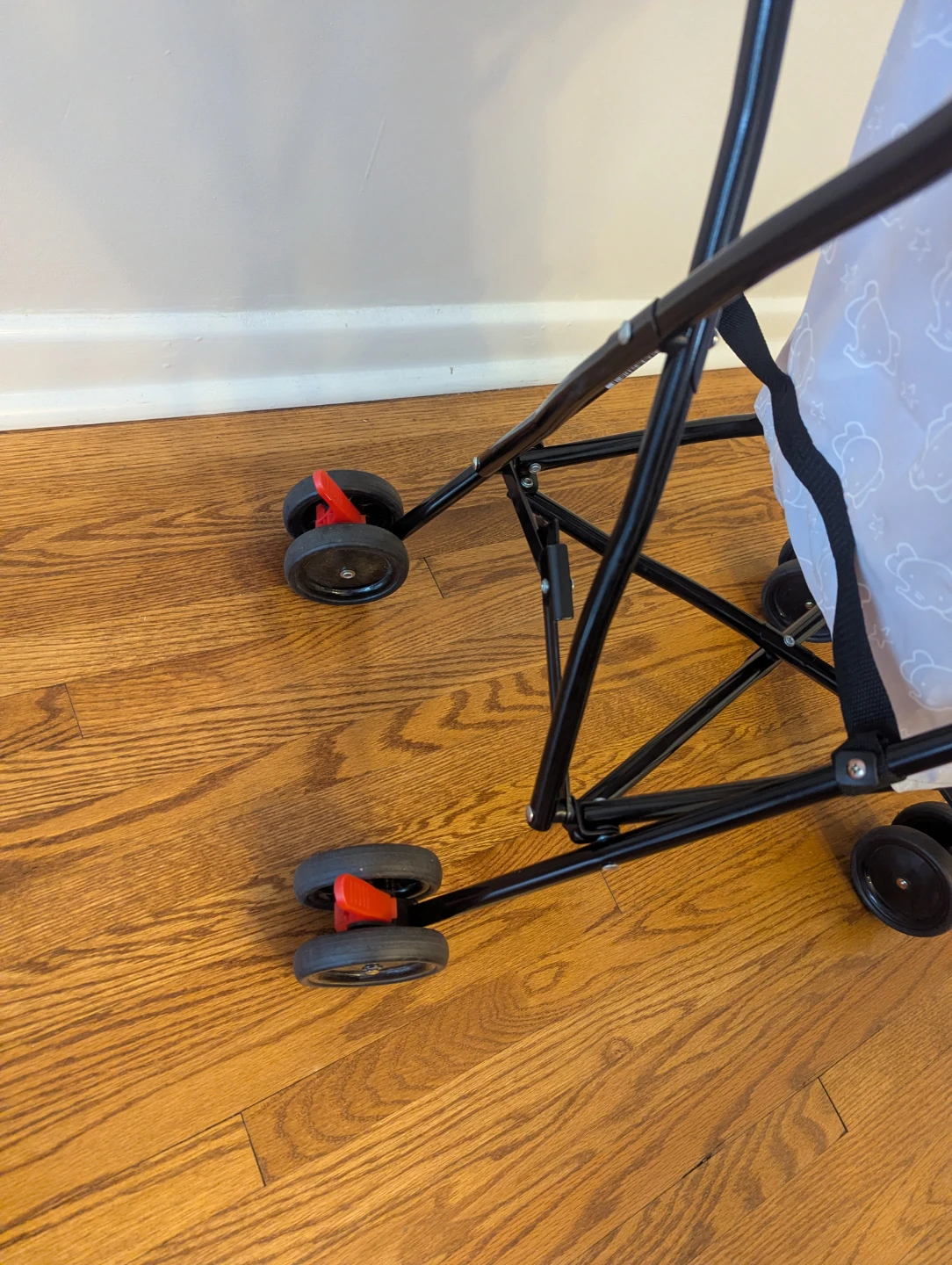 Umbrella Stroller - Black and Pink🥕 - photo 4