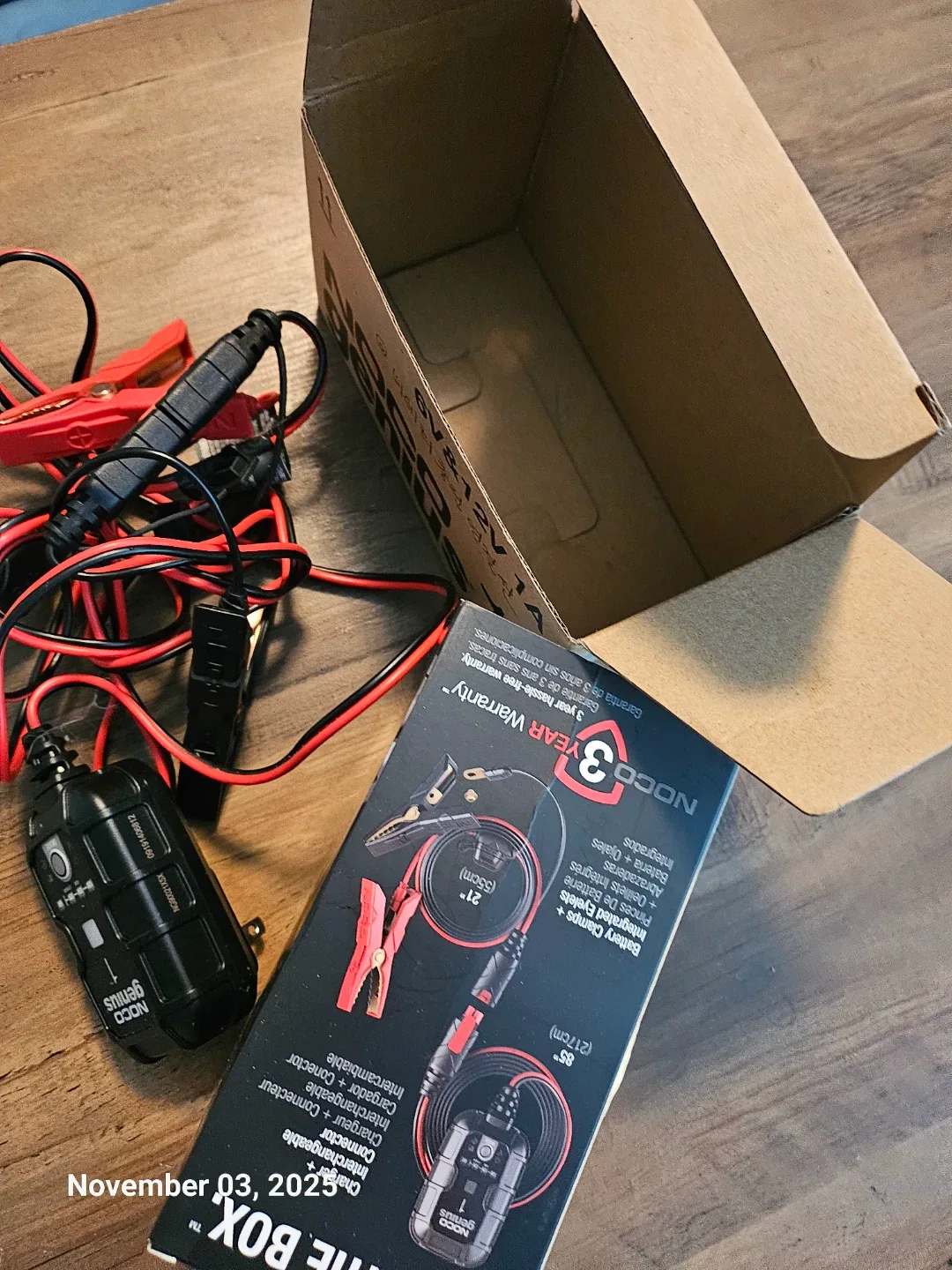 NOCO Genius 1 Battery Charger/Maintainer - Like New! image indicator(3)