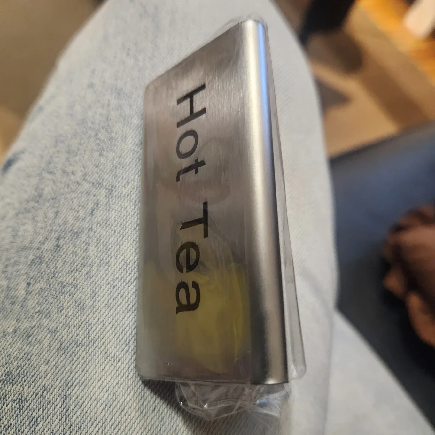 New Hot Tea & Iced Tea Stainless Steel Tags image indicator(2)