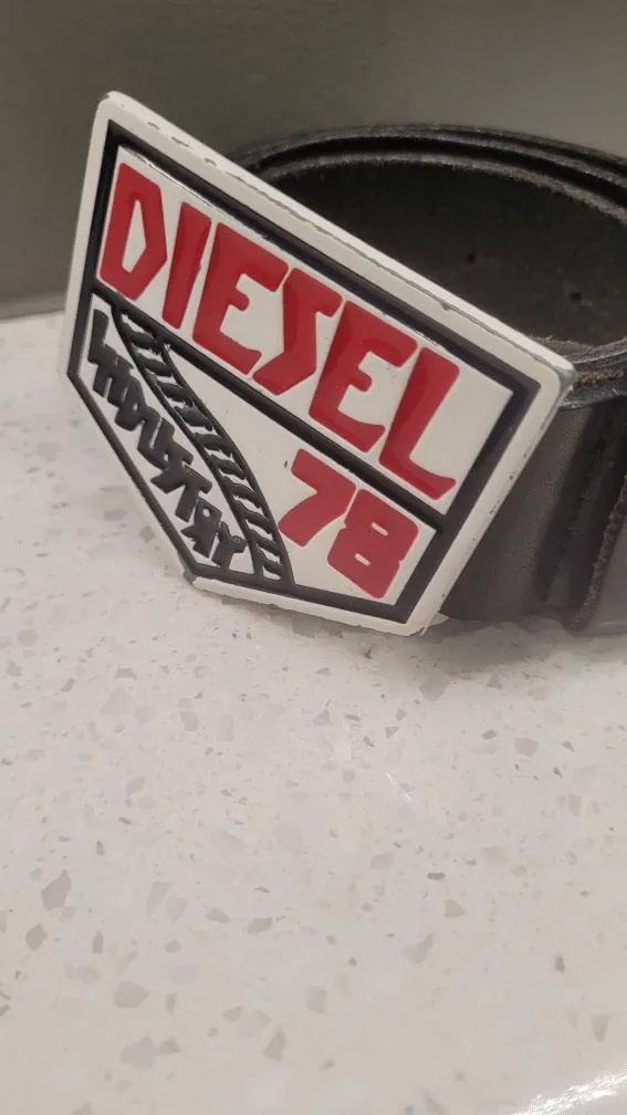 Rare Vintage Diesel belt buckle image indicator(3)