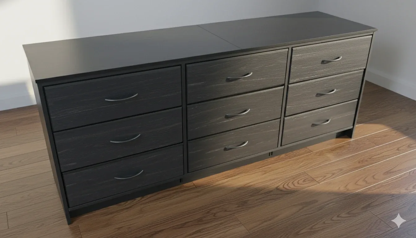 9 Drawer Dresser 55% Discount image indicator(6)