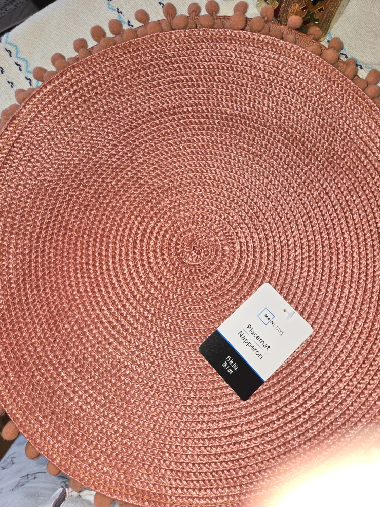 Mainstays Placemats - 15 in. Dia