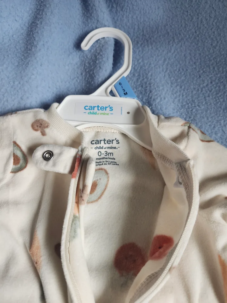 Carter's 0-3M Baby Sleeper - New with Tags image indicator(2)