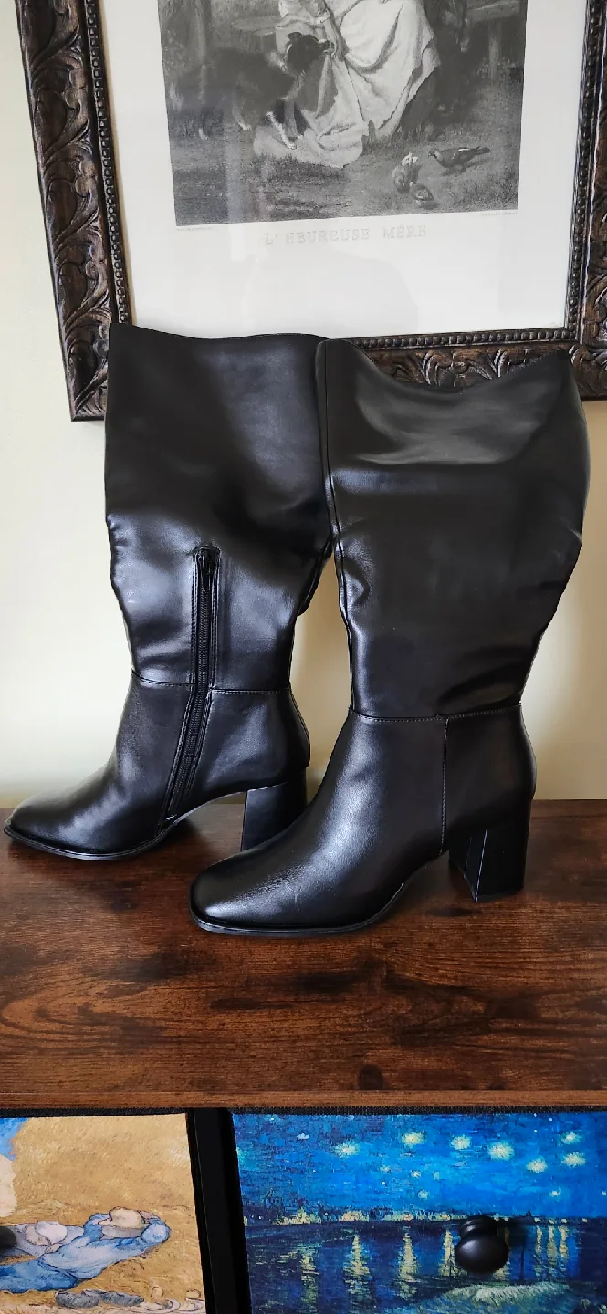 Madden Girl Magnoliaa-WC Black Boots - Size 8 image indicator(4)