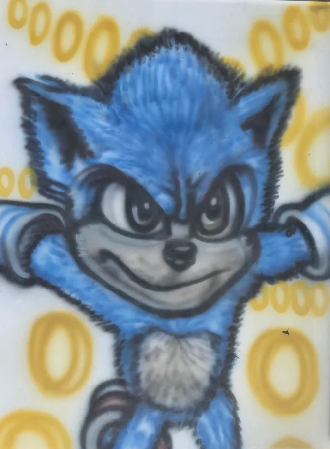 Airbrush paintings from a famous local London, Ontario artist! image indicator(5)