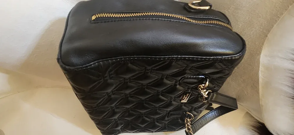 Kate Spade Black Quilted Satchel image indicator(4)