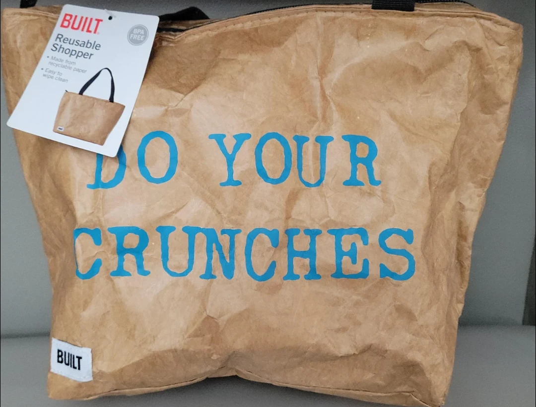 BUILT Reusable Shopper Tote Bag