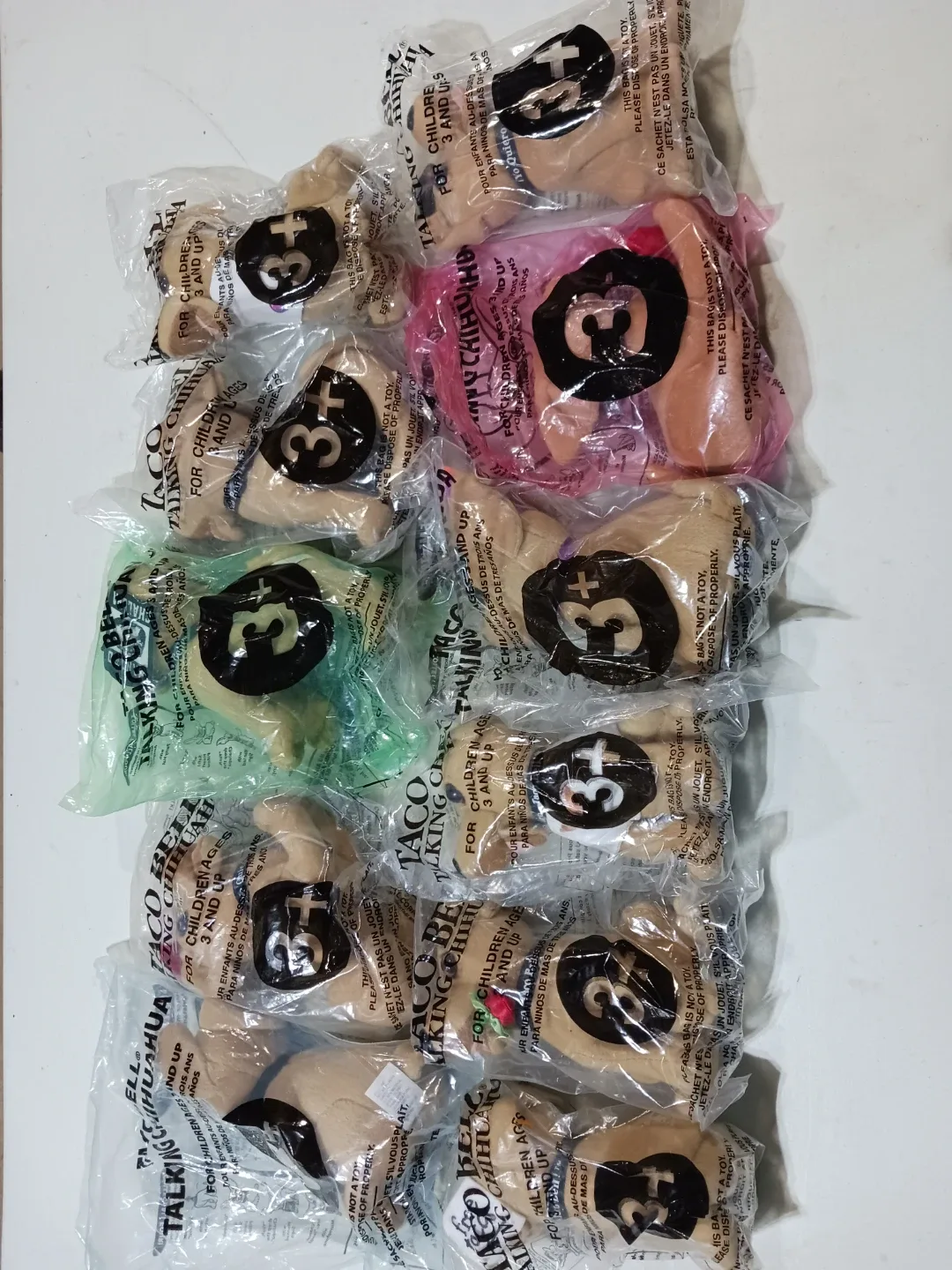 Taco Bell Talking Chihuahua Plush Toys