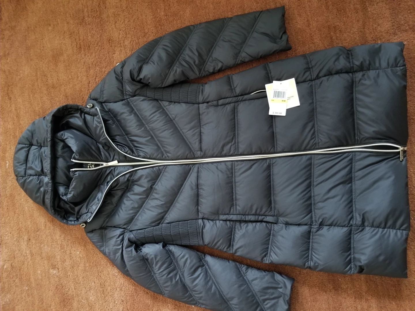 Michael Kors Black Puffer Coat - Size M/M - photo 3