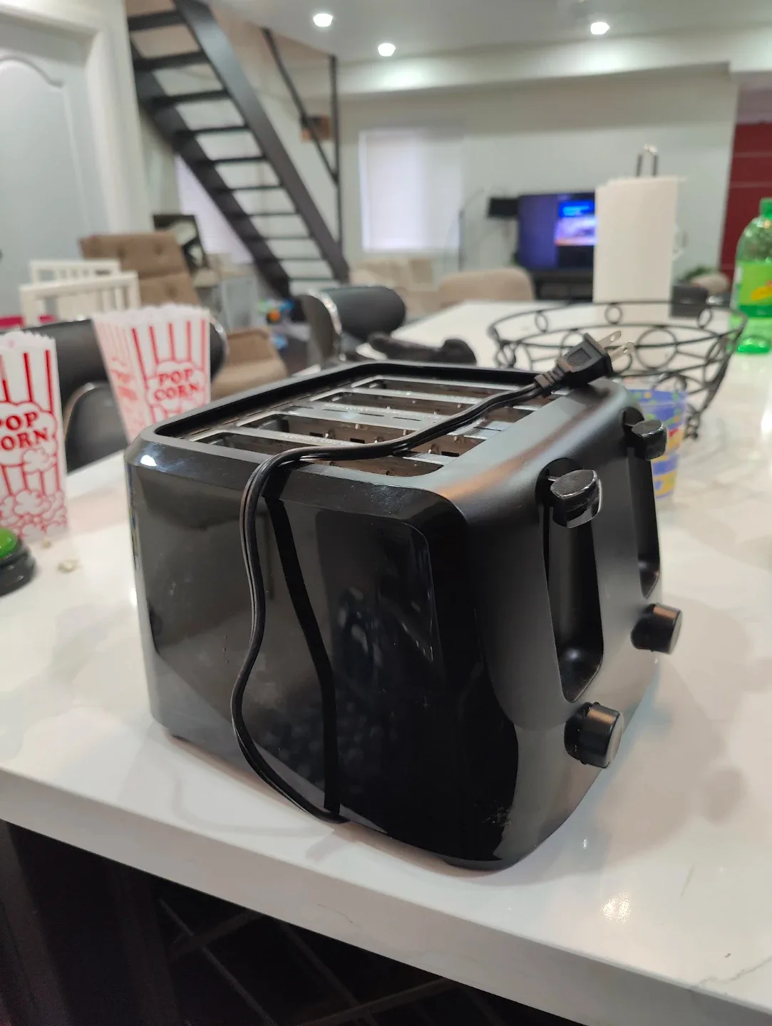 Black 4-Slice Toaster image indicator(3)