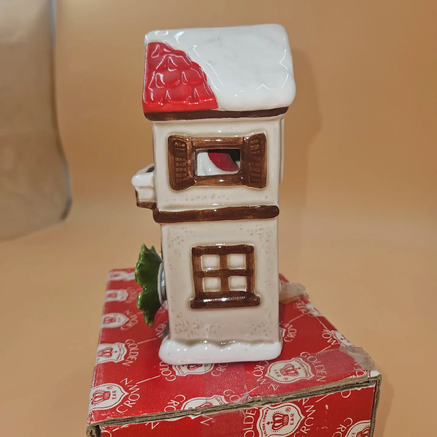 Ebeling & Reuss Wind Up Musical House "Deck the Halls" 1983 image indicator(4)