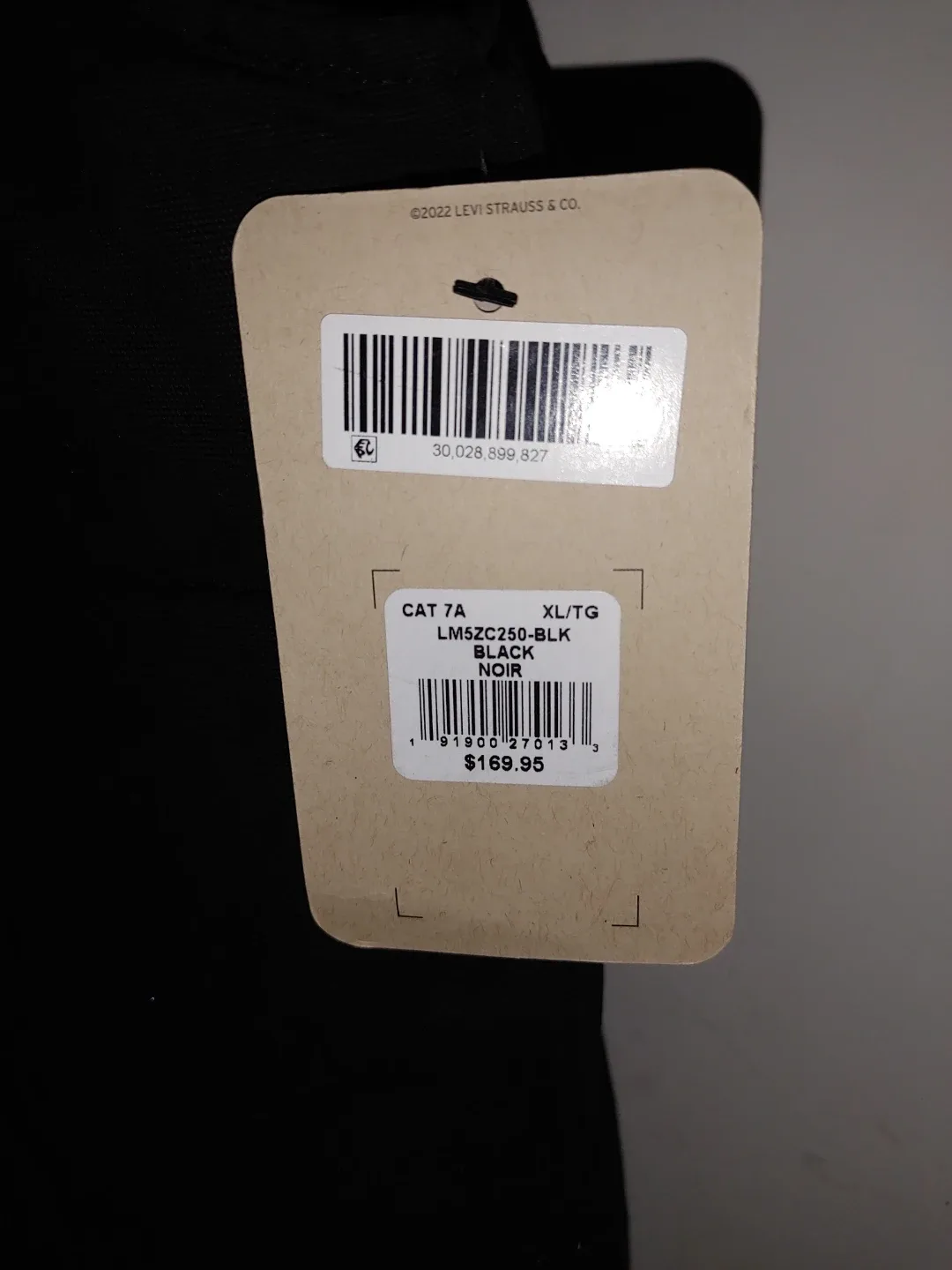 Levi Strauss & Co. Vest - Black, XL image indicator(2)