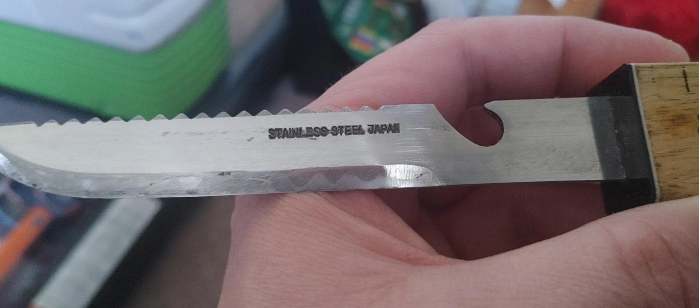 Vintage "For Honest Fishermen" Knife - photo 3
