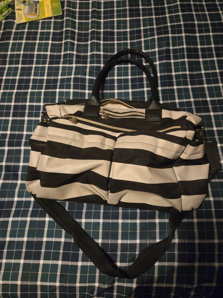 Striped Tote Bag