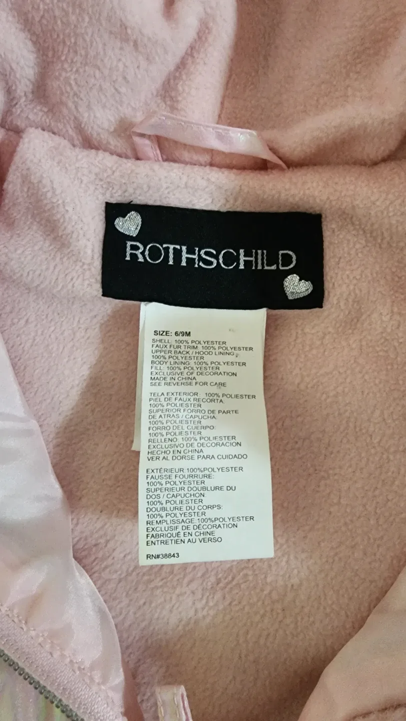 Rothschild Baby Snowsuit 6-9M image indicator(2)