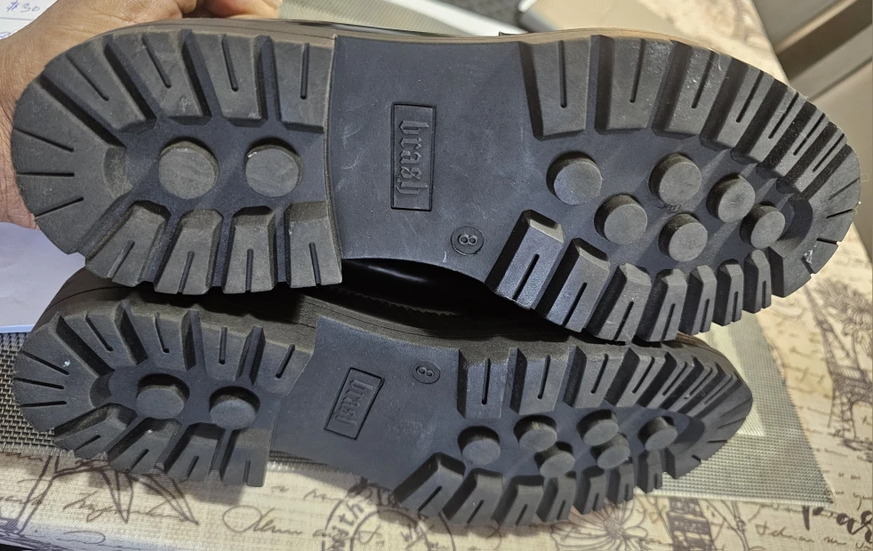 Brash Black Loafers - Size 8