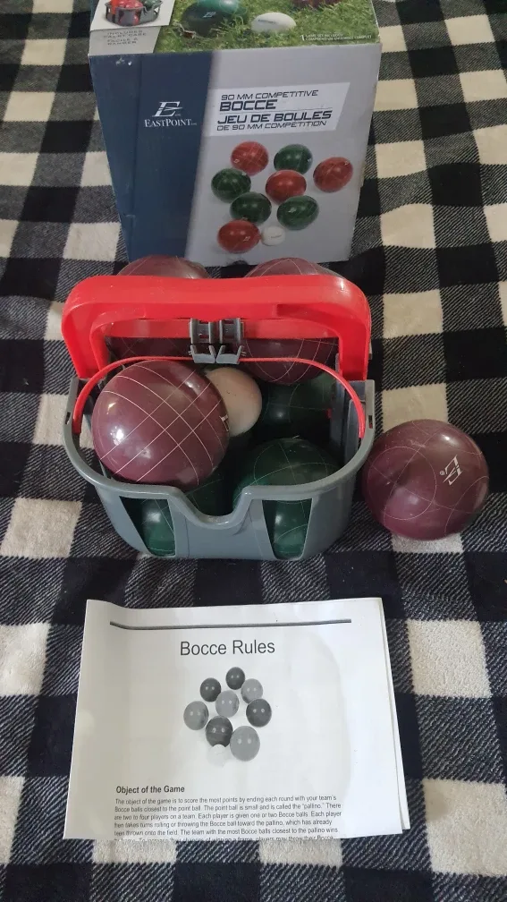 Eastpoint 90 mm Competitive Bocce Ball Set