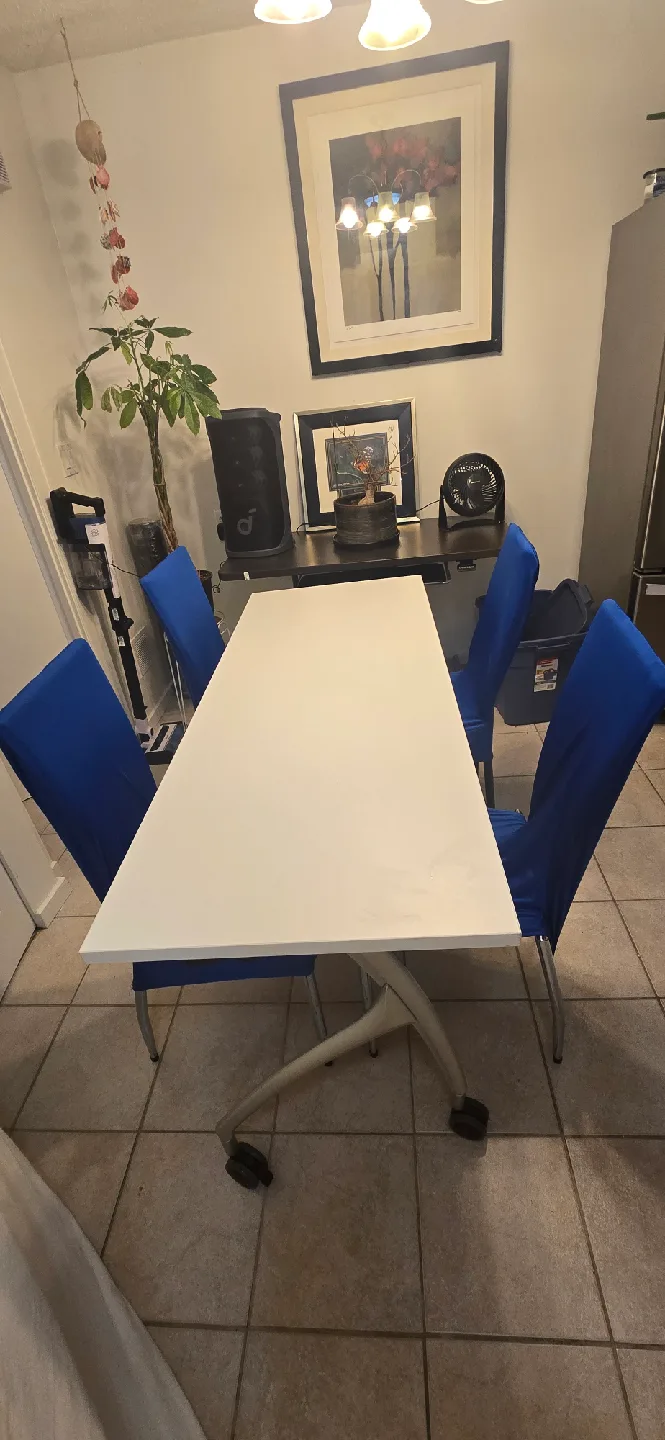 Folding Training Table on Wheels image indicator(2)