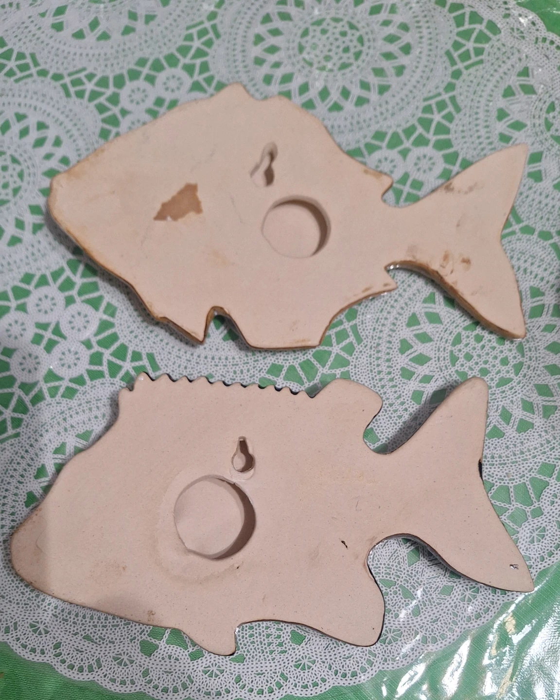 Vintage Ceramic Fish Wall Decor - Set of 2 - photo 4