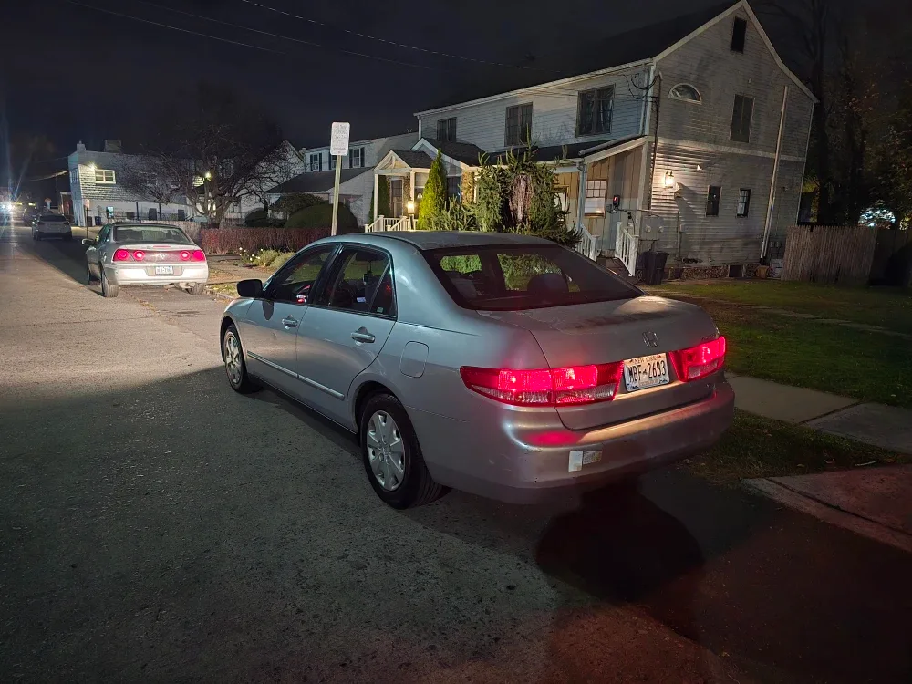 Silver Honda Accord Lx Sedan