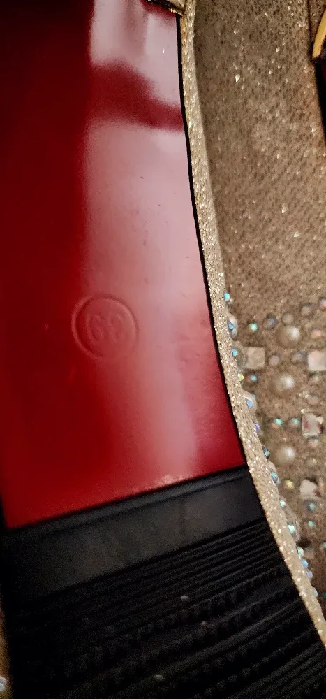 Bridal Silver Party Shoes - Size 9 image indicator(2)