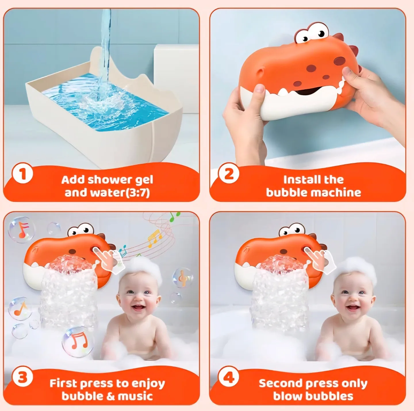 Crocodile Bath Toy - New in Box! image indicator(3)