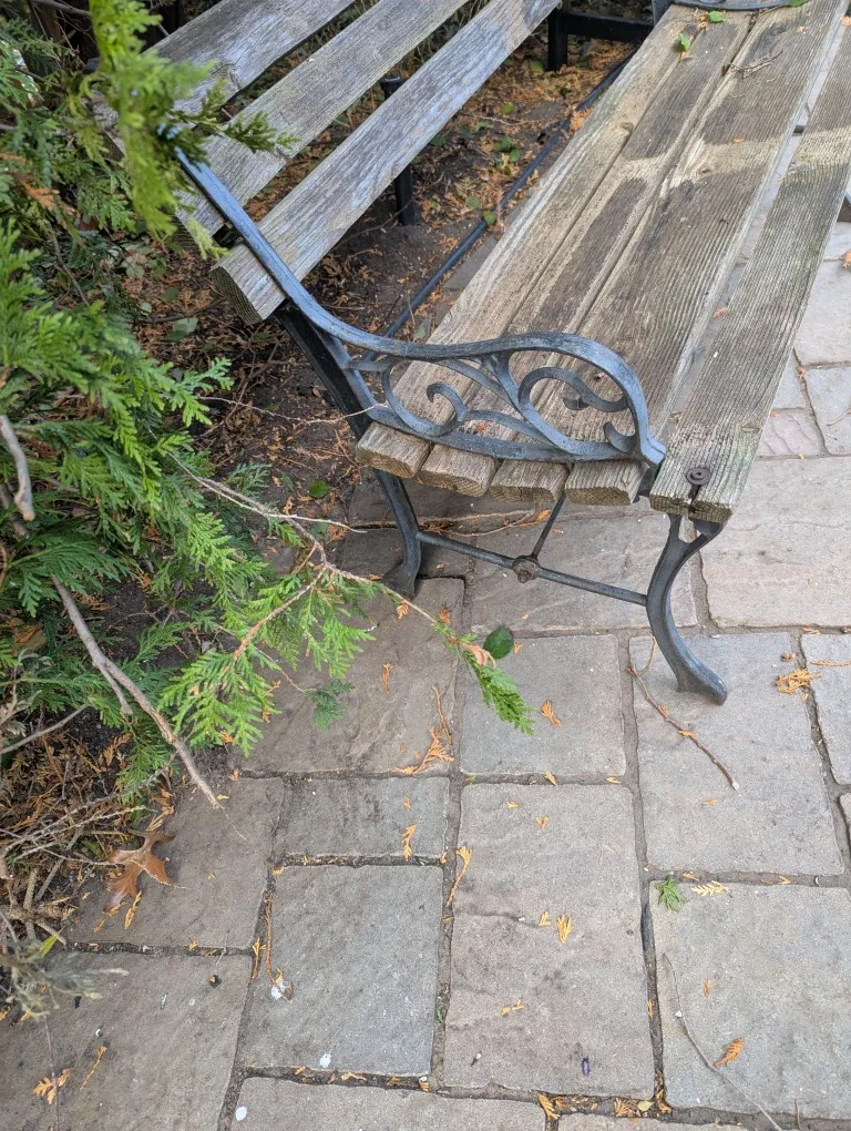 Wooden Outdoor Bench image indicator(2)