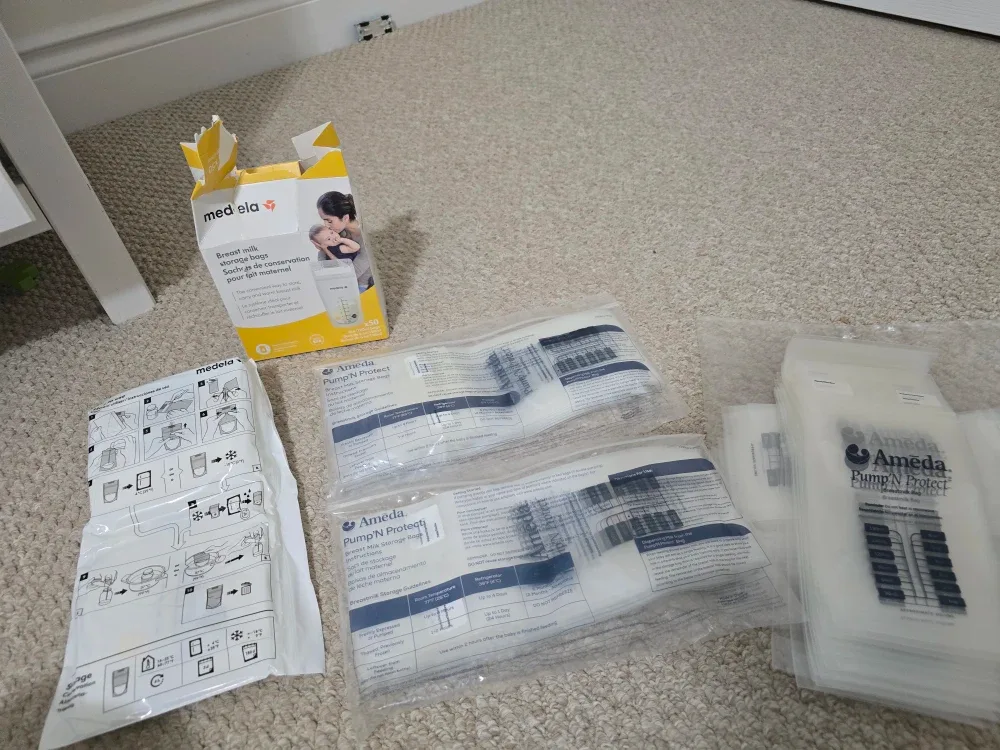 Medela Breast Milk Storage Bags, New, 100